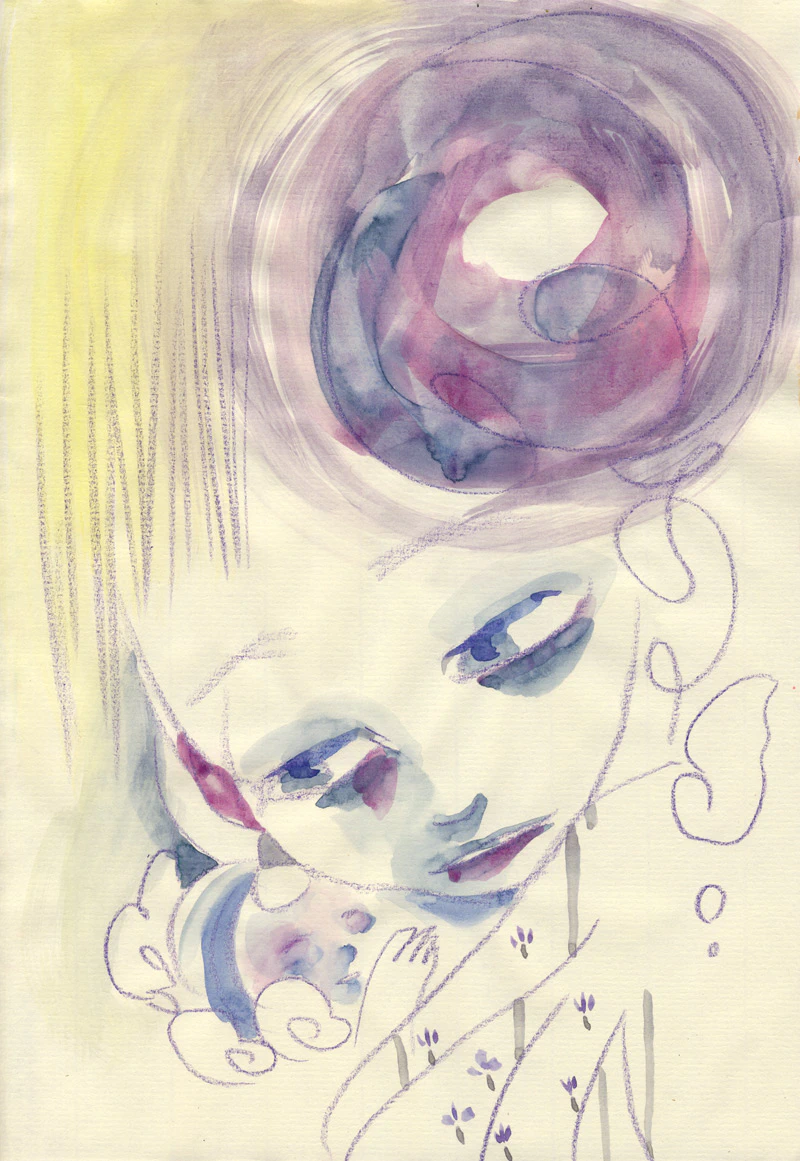 青