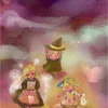 ハローウィン　：　お菓子をもらう強行軍
