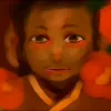 茶色の花