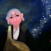 坊主と星空