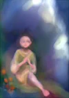 花とお坊さん