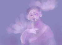 青い花