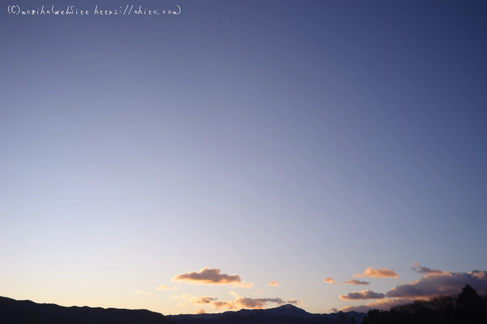 空と山と柿・１ - 14