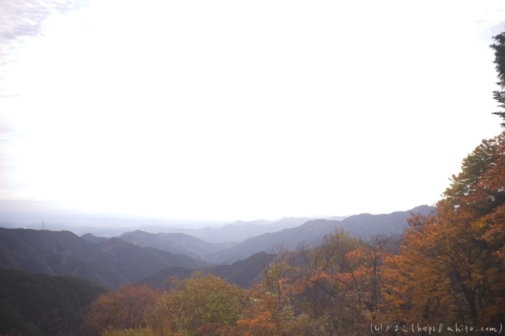 御岳山と紅葉１ - 23